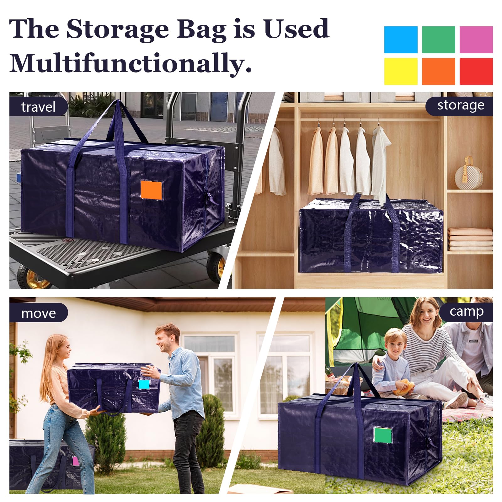 RMOHRO packed bags in car trunk illustrating space-saving transport benefit
