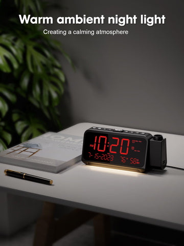 ROCAM in a styled bedroom demonstrating tidy, practical bedside setup