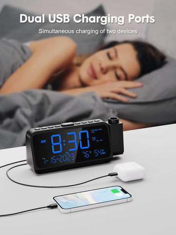 ROCAM alarm controls view highlighting dual alarm setup for flexible scheduling