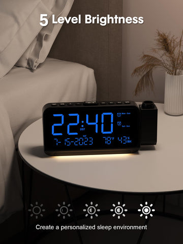 ROCAM display detail showing temperature and humidity for comfort tracking