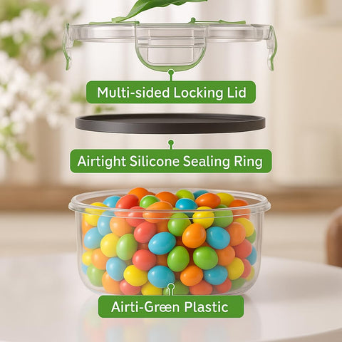 RockBerry small portion containers grouped for sauce and snack portioning