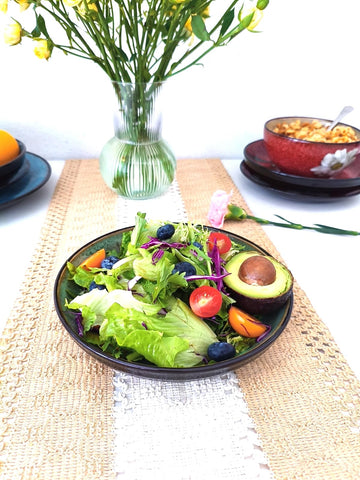 rockgoldbug bowls in dishwasher rack showing easy cleanup reliability
