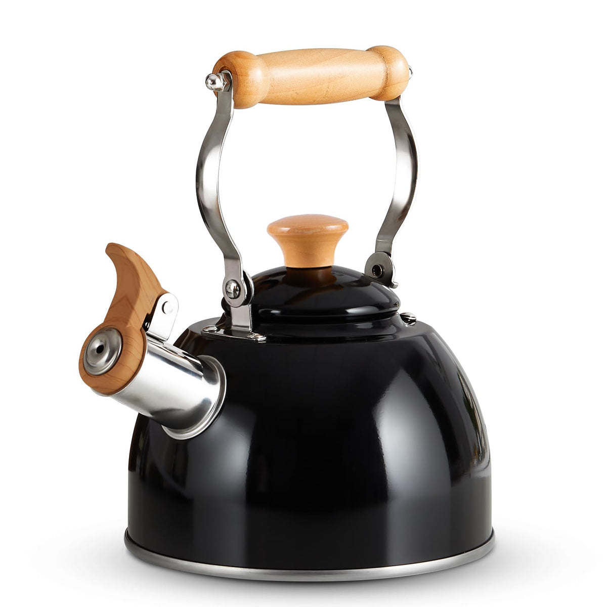 ROCKURWOK front view kettle showing compact design and fast boiling benefit