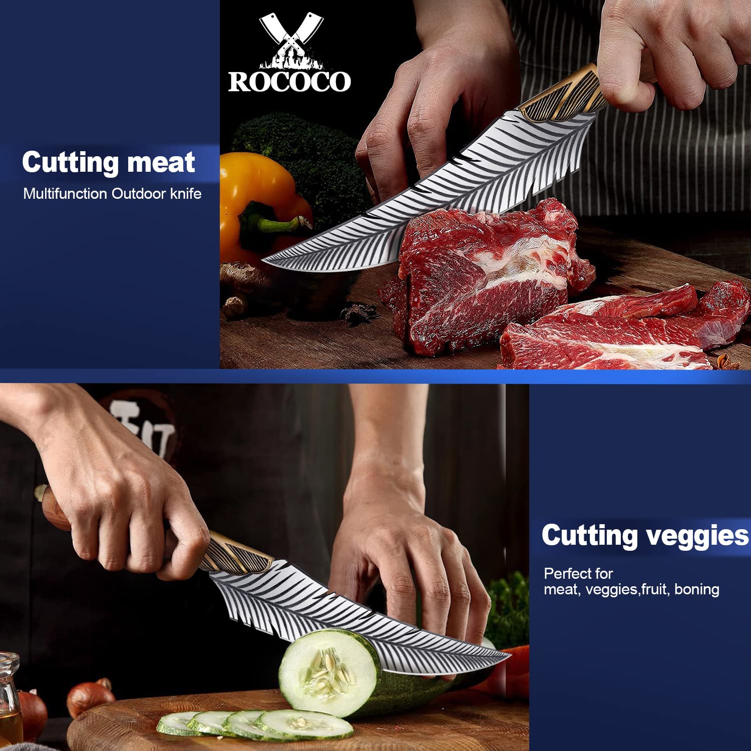 ROCOCO in-use slicing fish to demonstrate accurate filleting performance