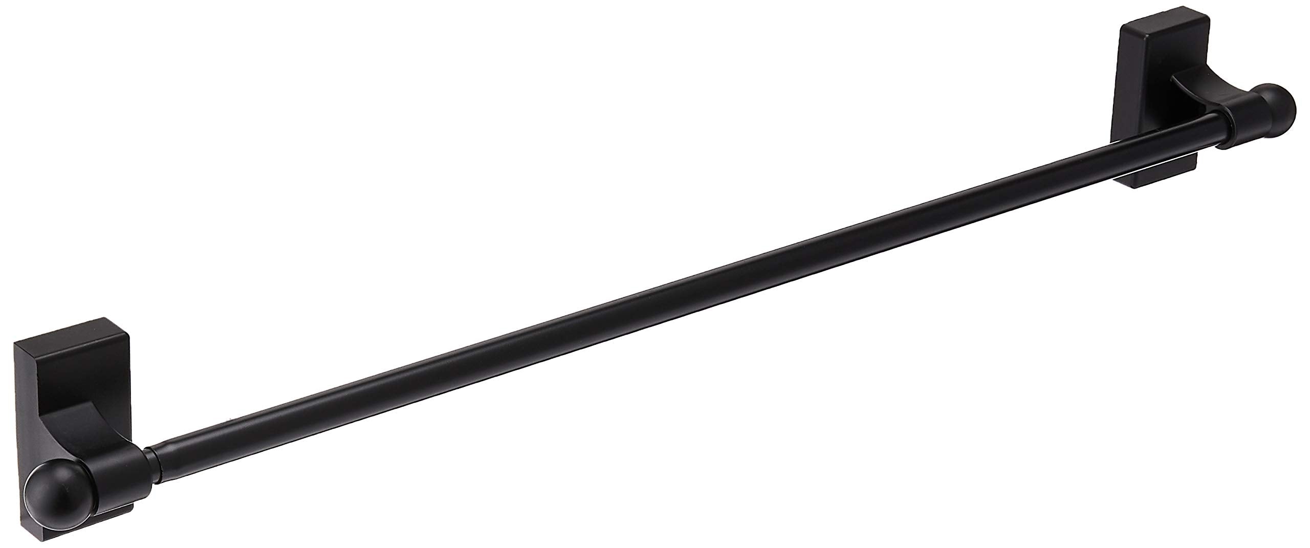 Rod Desyne Mag-12 front view showing black steel rod and clean profile, easy installation benefit