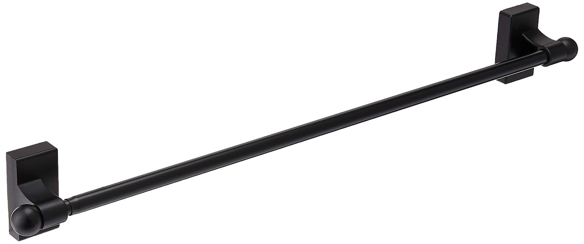 Rod Desyne Mag-12 front view showing black steel rod and clean profile, easy installation benefit