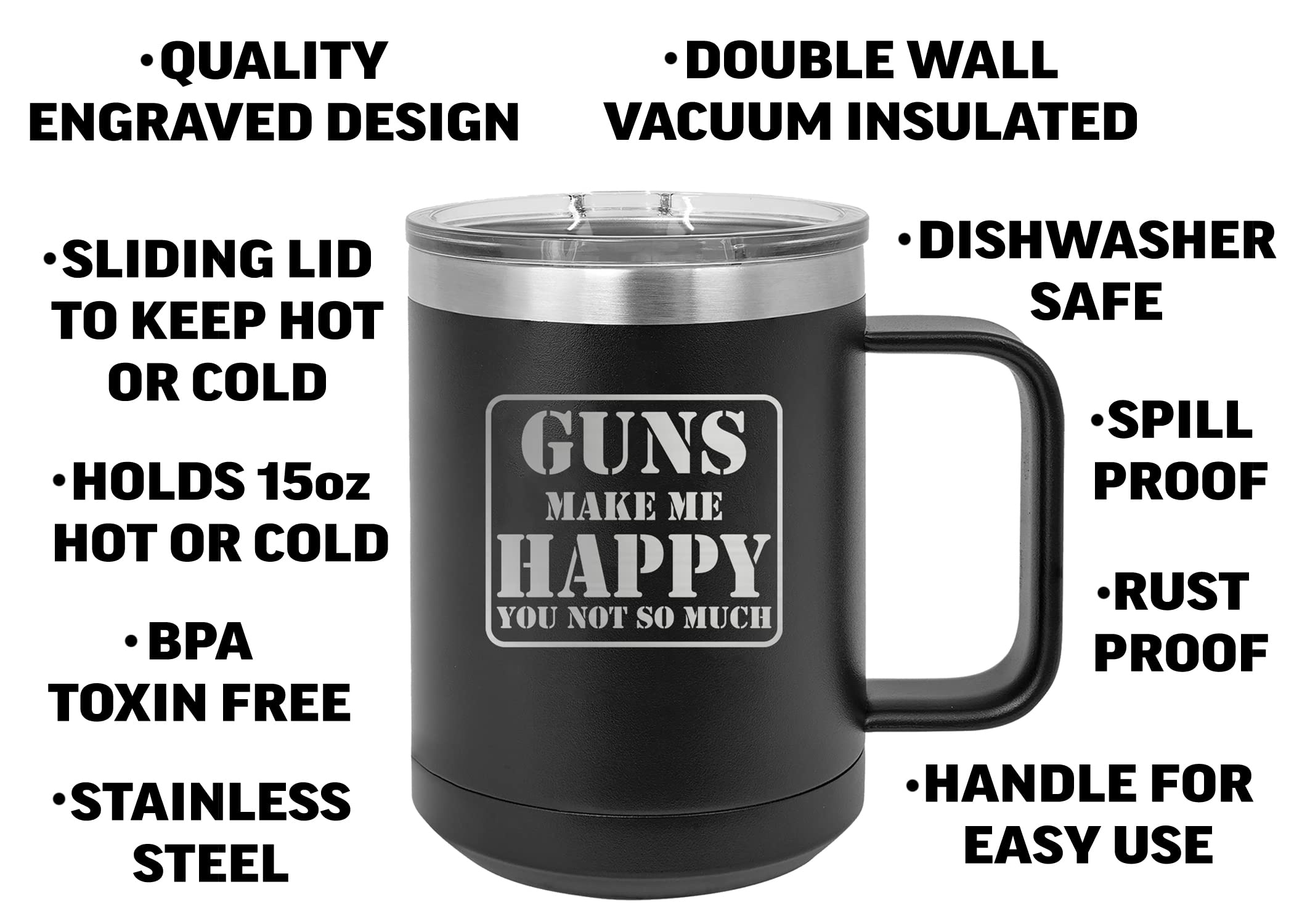 Rogue River Tactical close-up of printed design on stainless steel, clear readable print