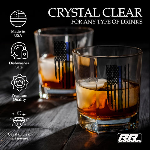Rogue River Tactical thick glass texture and weighted base for a premium feel