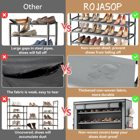 ROJASOP cover pockets filled with accessories adding extra organization