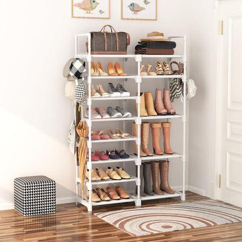 ROJASOP side profile highlighting slim 12 inch depth to fit narrow entryways