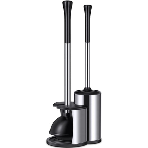 Roleader HAMITOR front view of stainless caddy keeping bathroom neat and discreet