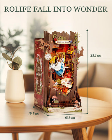 Rolife interior scene with miniature furniture creating cozy atmosphere