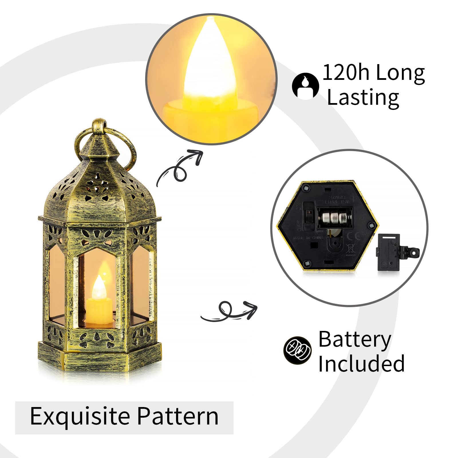Romadedi bottom showing battery compartment and easy replaceable battery benefit