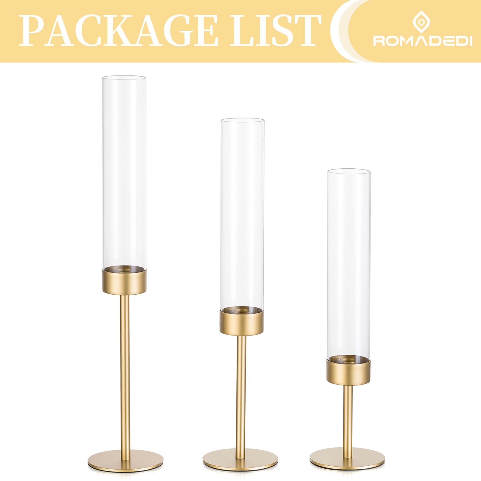 Romadedi with flameless taper candle demonstrating safe long-lasting illumination