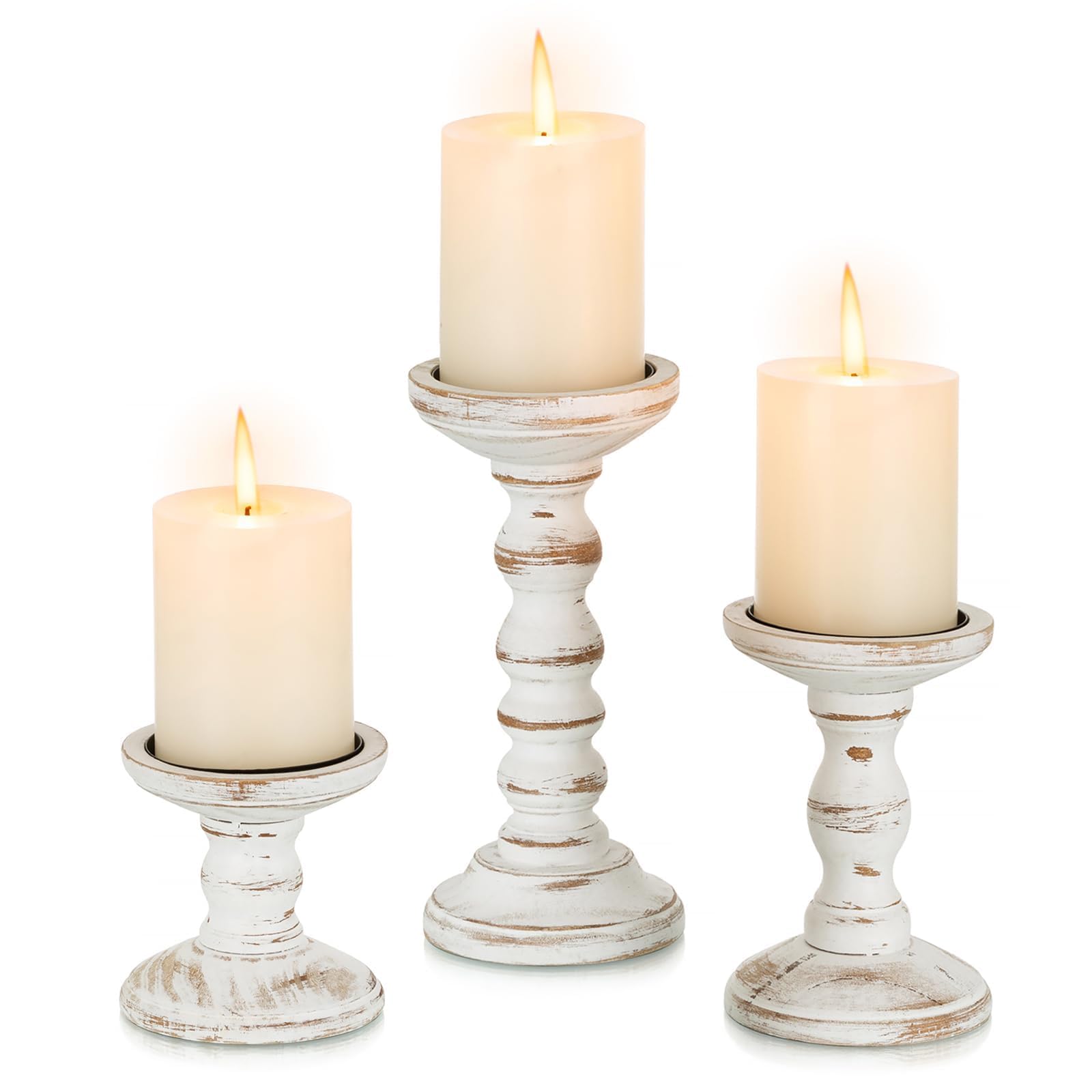 Romadedi front view set of three holders, adds layered height