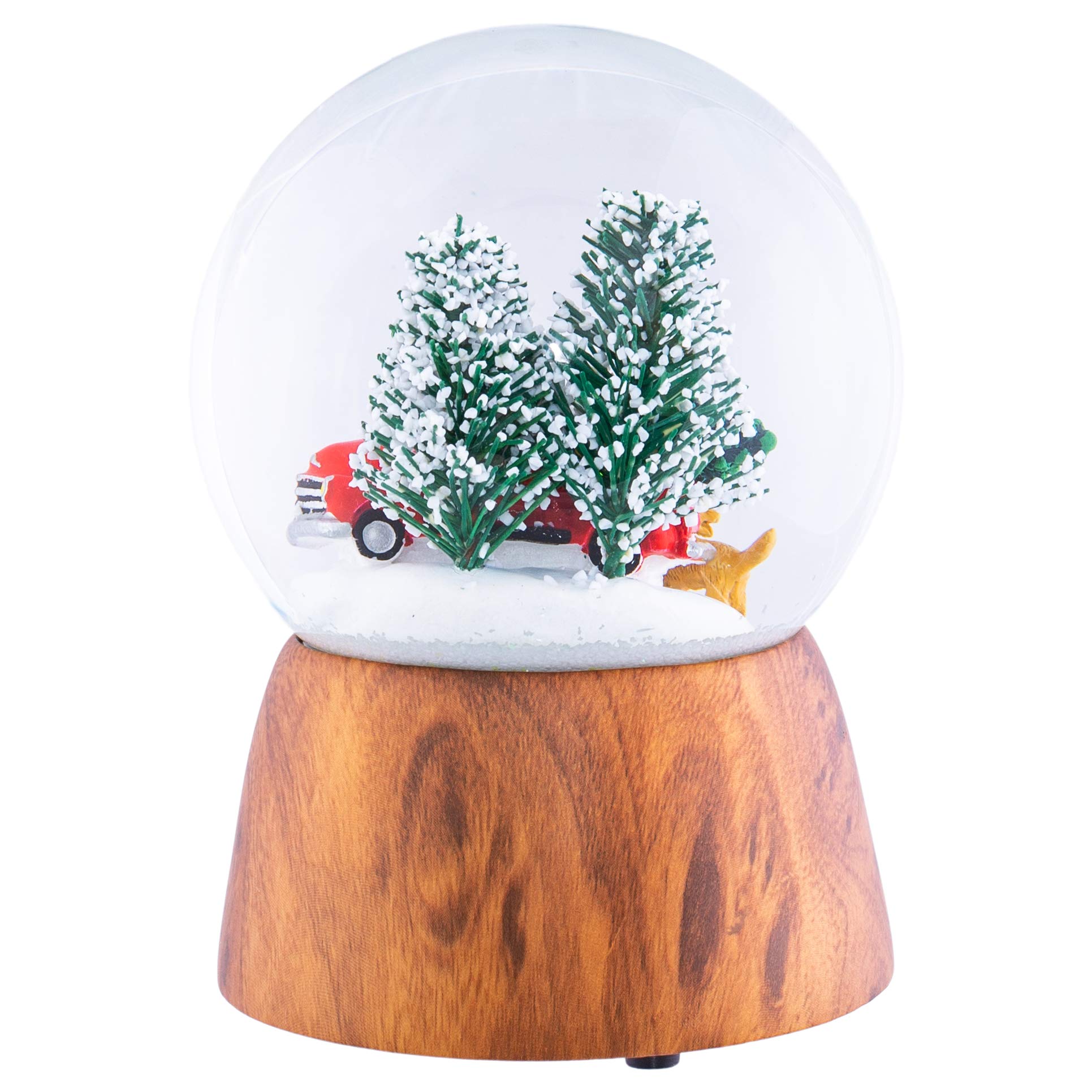 Roman globe size comparison next to common household item, easy placement