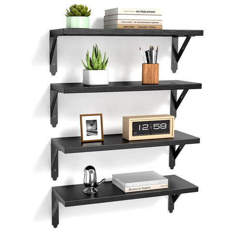 ROMGUAR CRAFT shelves styled in an entryway with keys and decor, creating organized display benefit