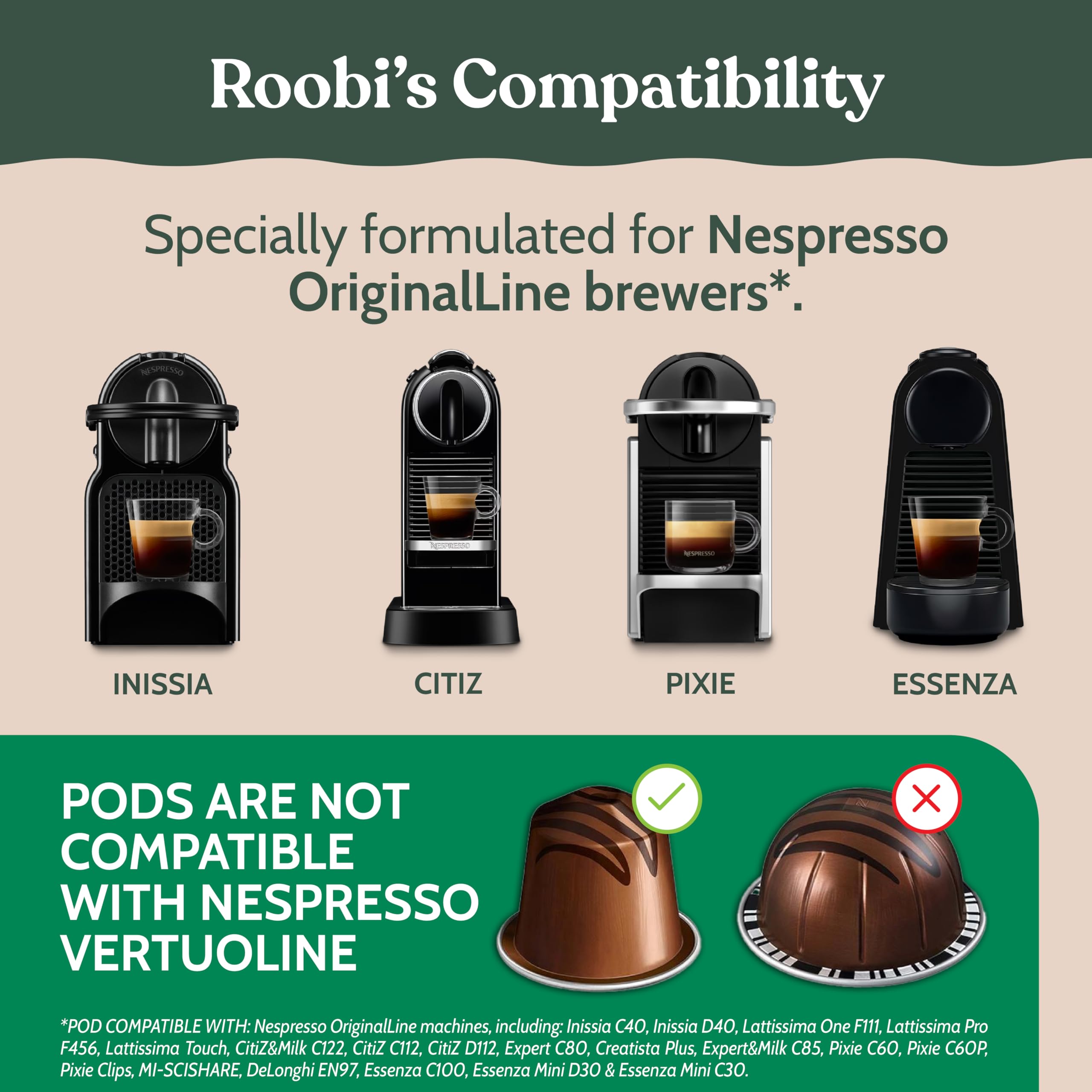 Roobi kit contents flatlay showing complete one-year maintenance supply