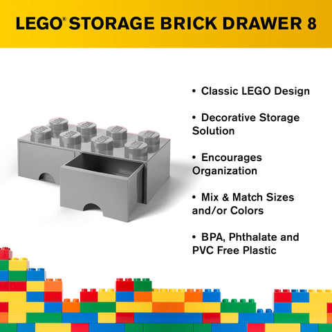 Room Copenhagen Brick 8 beside toys showing real-size capacity benefit