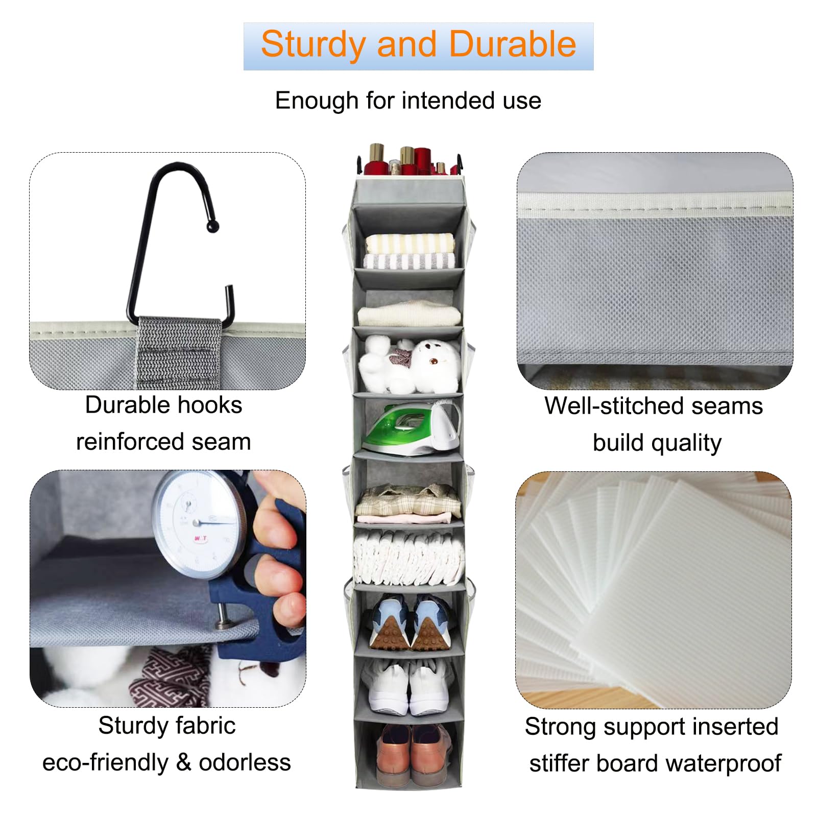roomtalk in bedroom showing tidy shelves and organized living benefit