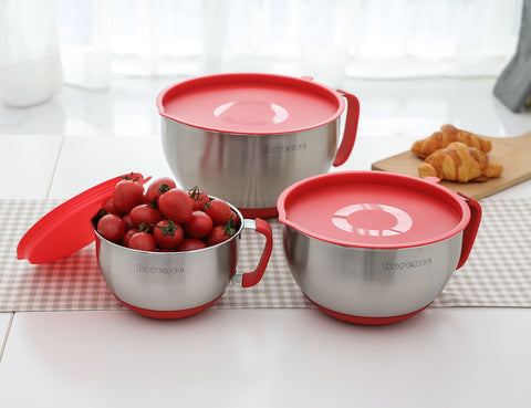 Rorence non-slip silicone base under bowl for stability while mixing benefit