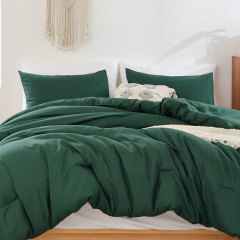 ROSGONIA front packaging showing king comforter set and brand clarity
