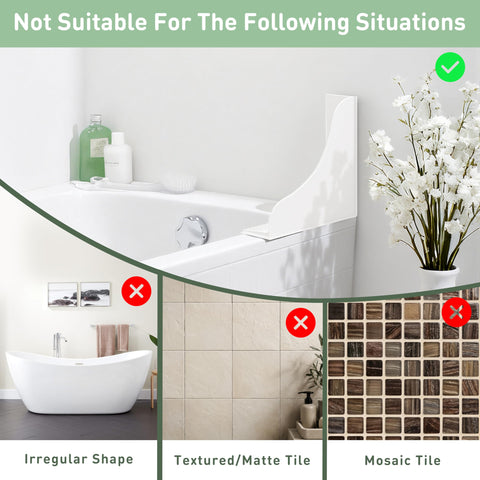 Roslim splash guard in a bathroom setting reducing floor splashes