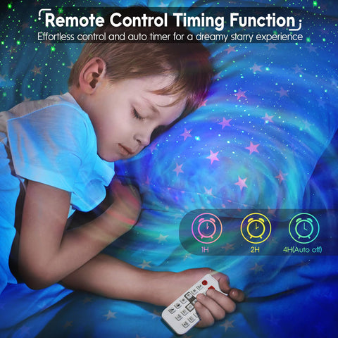 Rossetta remote control in hand enabling easy brightness and mode changes