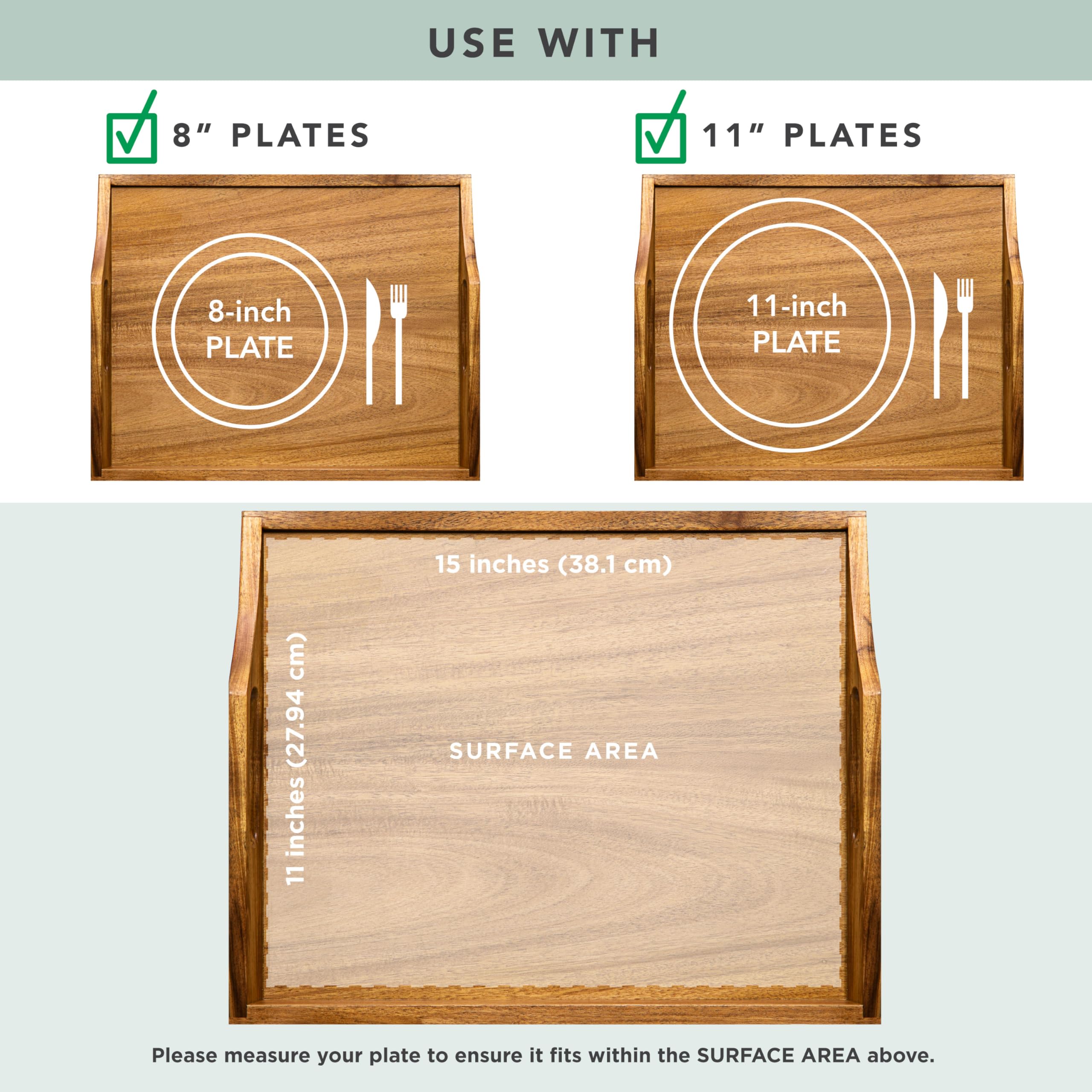 Rossie Home serving tray in use holding snacks and drinks for easy entertaining