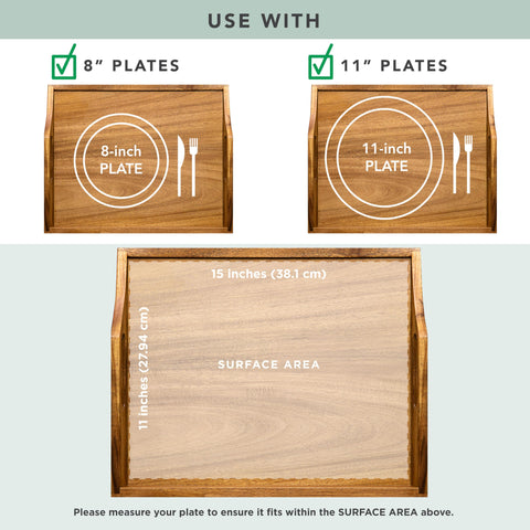 Rossie Home serving tray in use holding snacks and drinks for easy entertaining