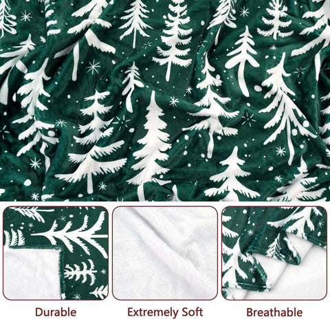 Roszwtit folded blanket wrapped as gift, presenting an attractive holiday present option