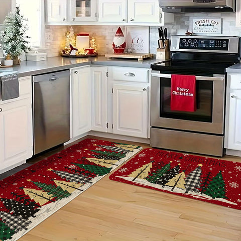 Roszwtit holiday entryway scene illustrating festive color and welcoming seasonal decor.