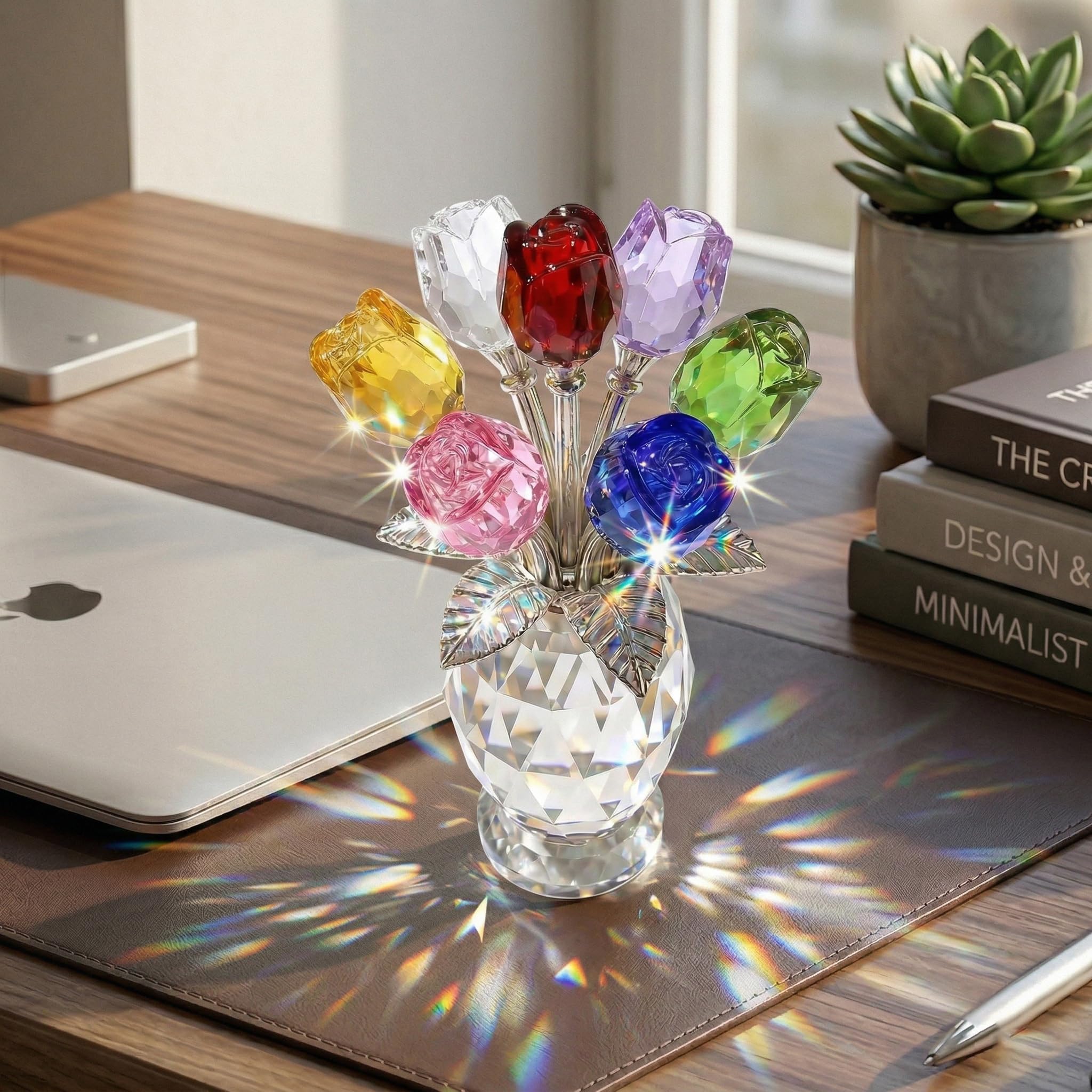 Rotroyce used as table centerpiece enhancing event table ambiance
