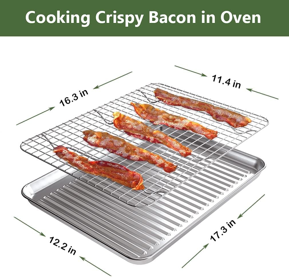 Rottay welded cooling rack detail showing dense wires and stable raised feet advantage