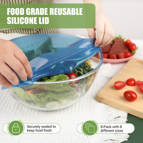 ROTTOGOON large rectangular lid covering casserole dish for spill protection