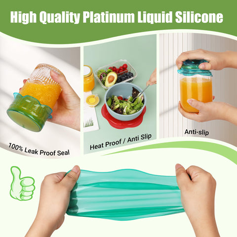 ROTTOGOON lid sealing a mason jar, preserving freshness and preventing leaks