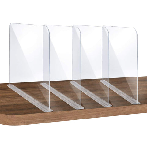 ROUFA clear divider front view showing clean separation benefit