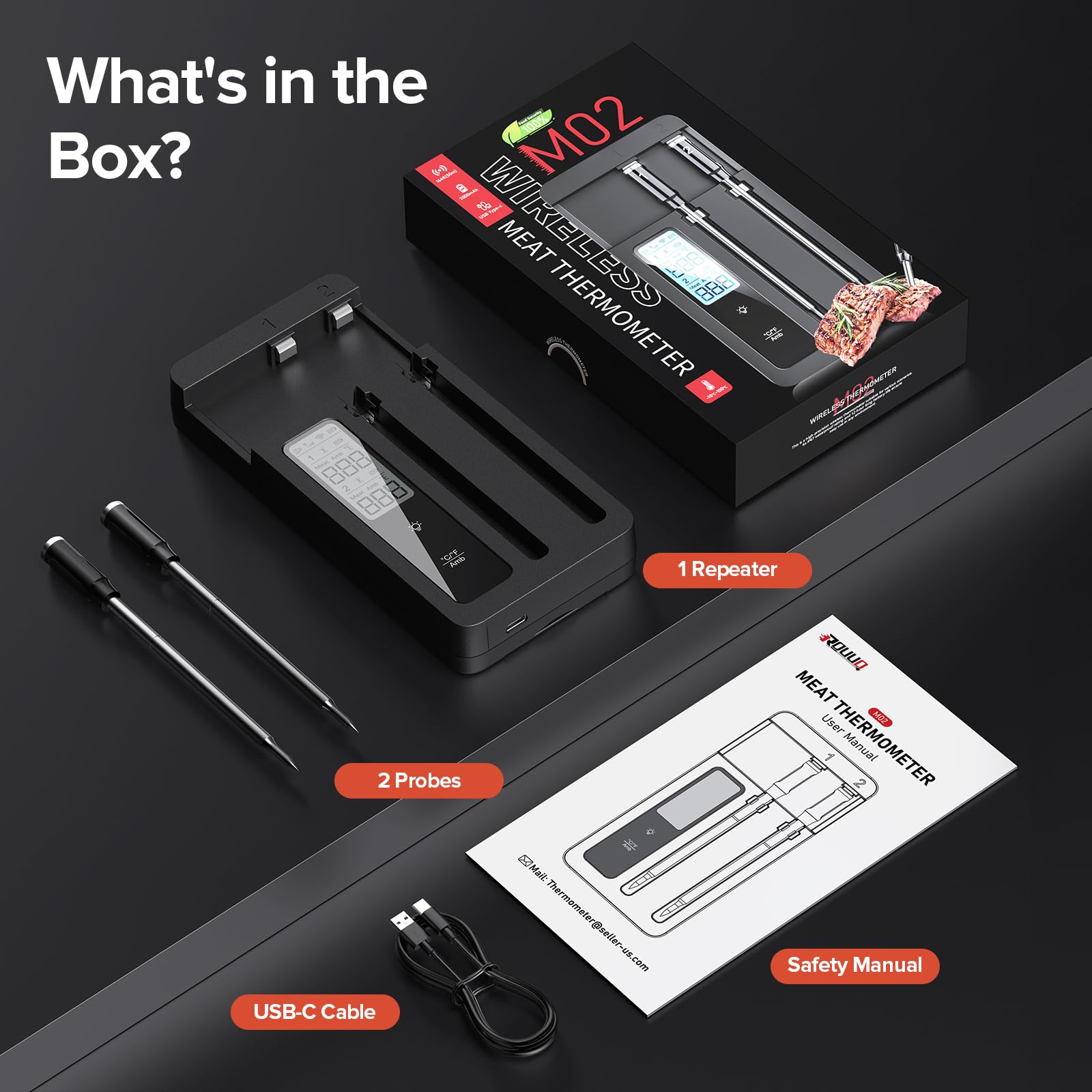 ROUUO charging port with cable highlighting fast charge convenience