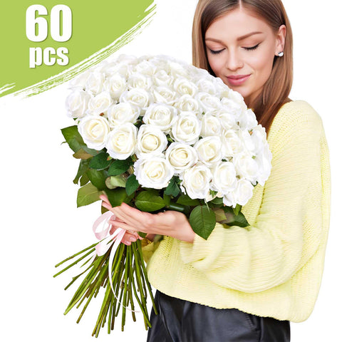 Rowfad arranged bouquet in a vase demonstrating easy, elegant styling