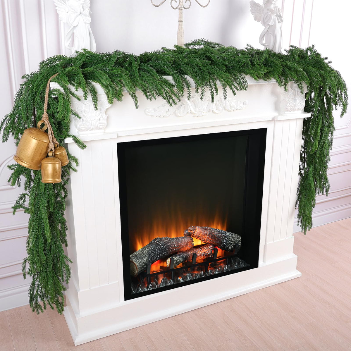 Rowfad garland front packaging showing full four-piece set and coverage benefit