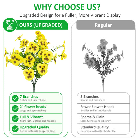 Rowfad bulk bouquets boxed together for versatile multi-planter decorating