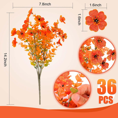 Rowfad stem and branch detail highlighting bendable stems for arranging