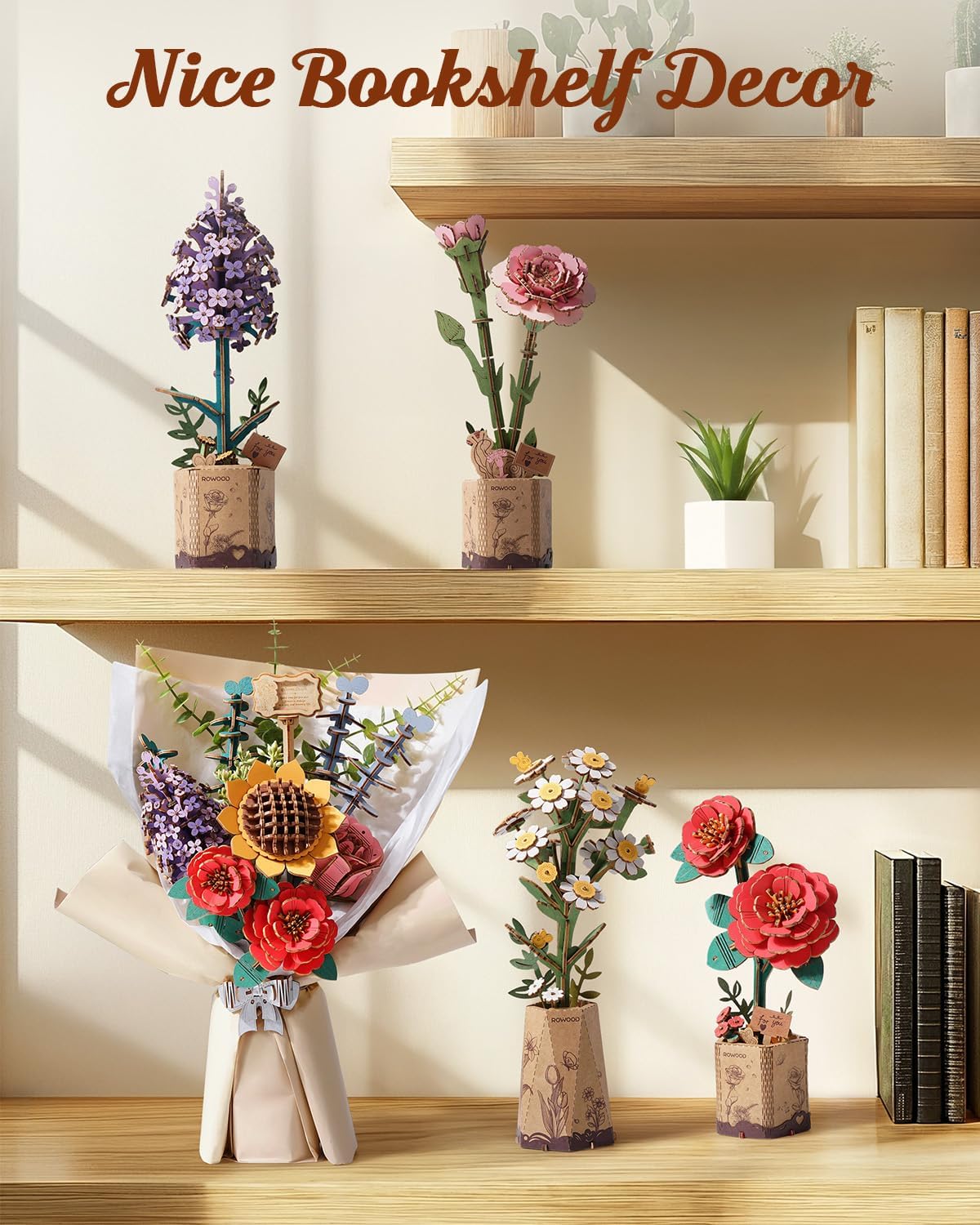 rowood lifestyle vase display demonstrating home decor use and elegance