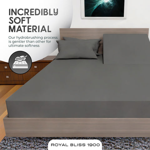 Royal Bliss 1900 on adjustable bed in use illustrating independent head movement benefit