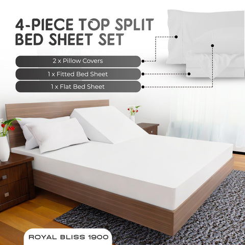 Royal Bliss 1900 size comparison with mattress depth for accurate fit
