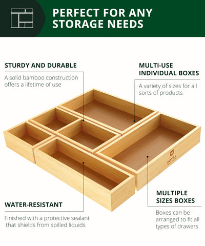 ROYAL CRAFT WOOD closeup bamboo grain highlighting natural texture and long-lasting quality
