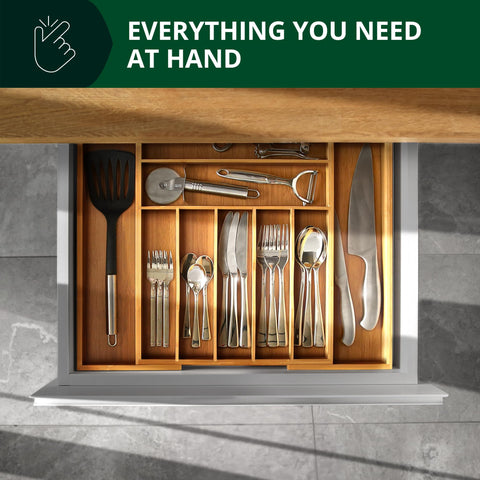 ROYAL CRAFT WOOD in kitchen setting showing stylish storage and clutter reduction
