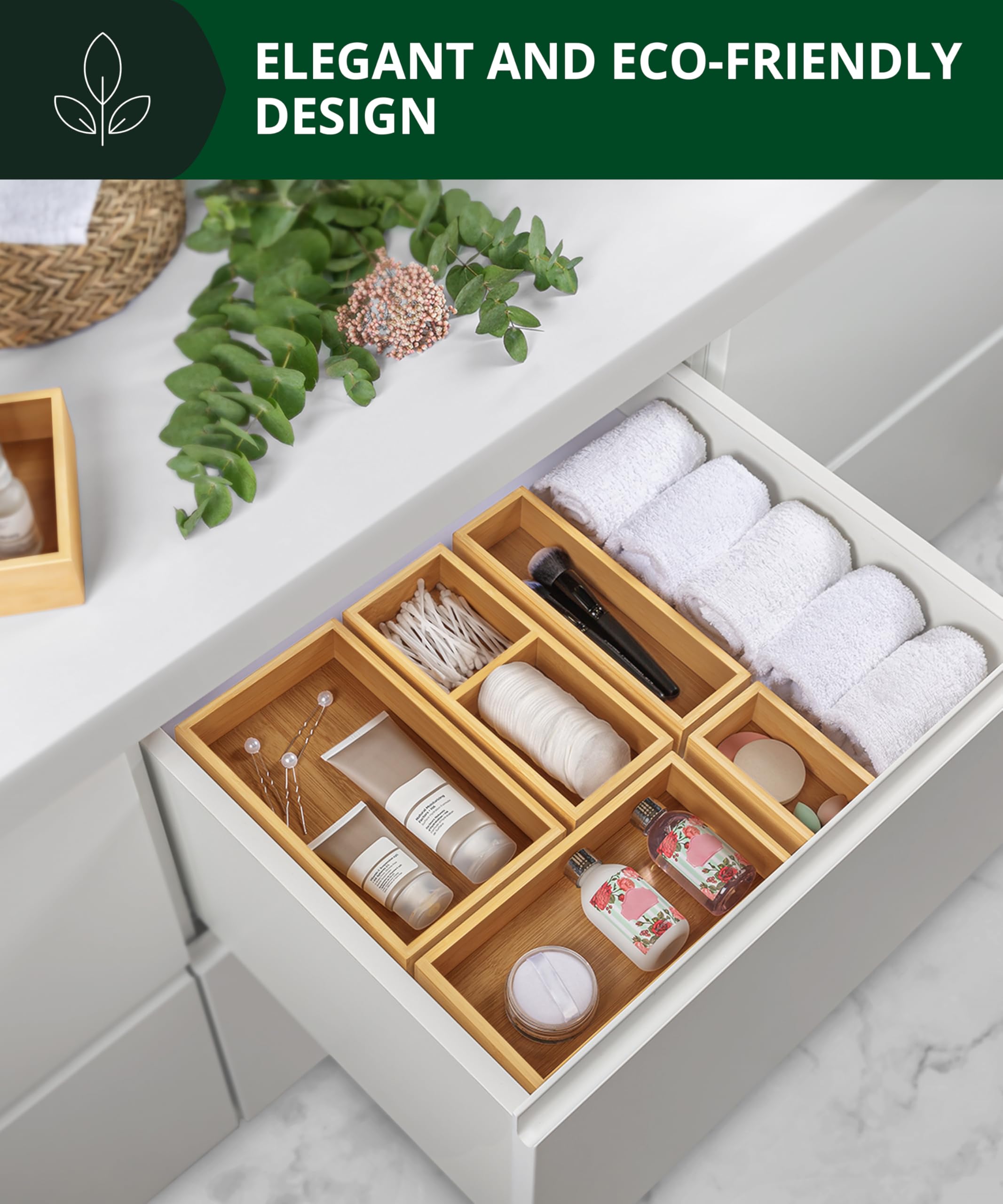 ROYAL CRAFT WOOD size comparison with ruler to show exact tray dimensions and fit