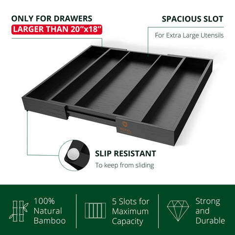 ROYAL CRAFT WOOD reconfigured three-slot layout showing space for large tools