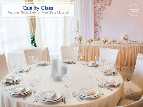 Royal Imports styled wedding centerpiece showcasing versatility and ambiance